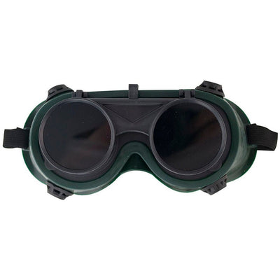 Ventilated Welding Goggles with Flip-up Extra Dark Lenses (Pack of: 1) - EY-W - ToolUSA