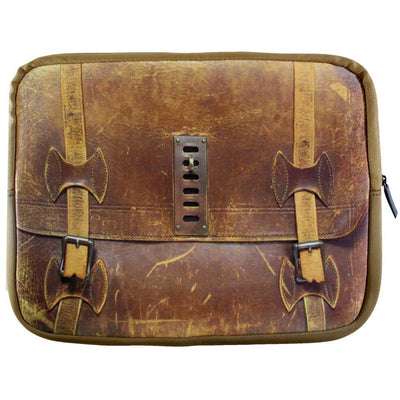 Vintage Briefcase Design for Laptop Or Tablet Case/sleeve - AB-LAP16-BG - ToolUSA