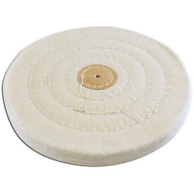 White Cotton Buffing Wheel - ToolUSA