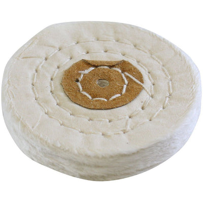 White Cotton Buffing Wheel - ToolUSA