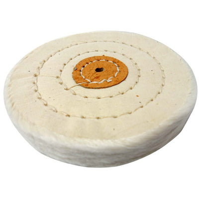 White Cotton Buffing Wheel - ToolUSA
