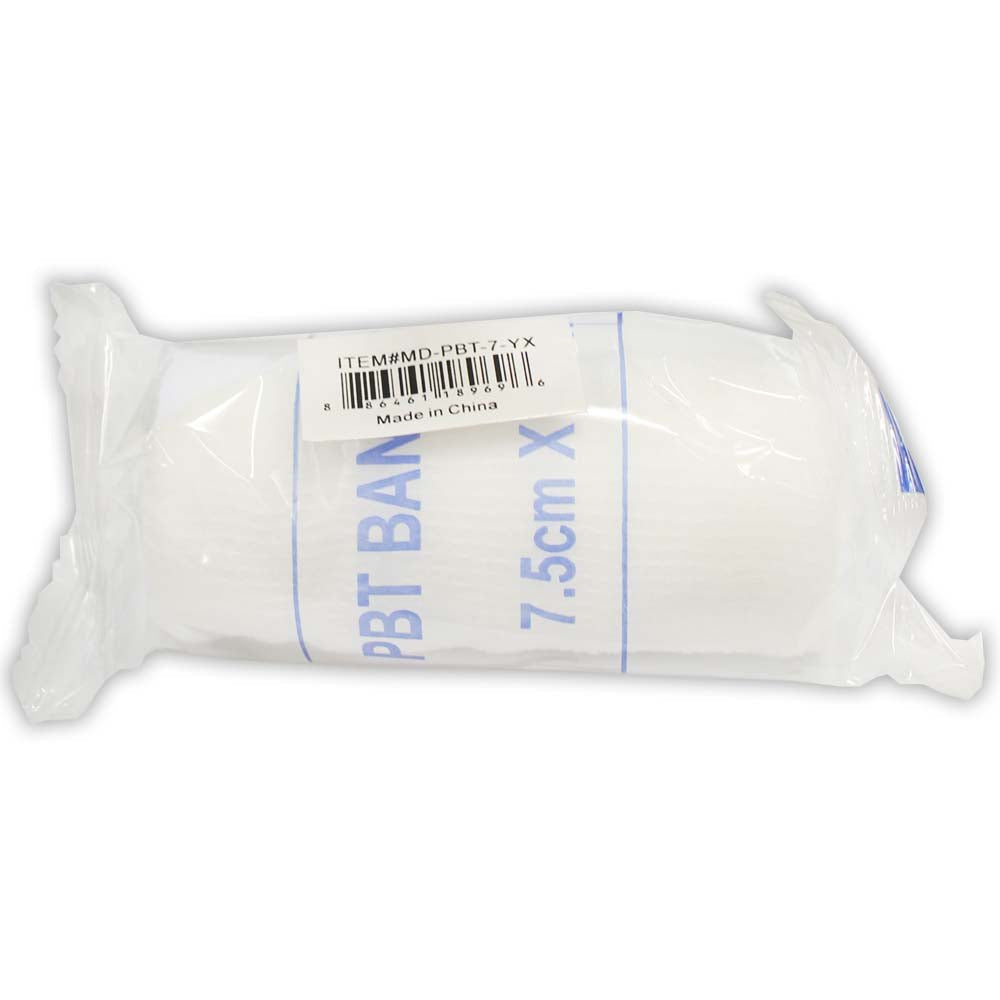 White Gauze Bandage-12 Piece Wrap Around Style-7-1/2 Centimeters X 4-1/2 Meters For Medical Use (Pack of: 4) - MD-45279-Z04 - ToolUSA
