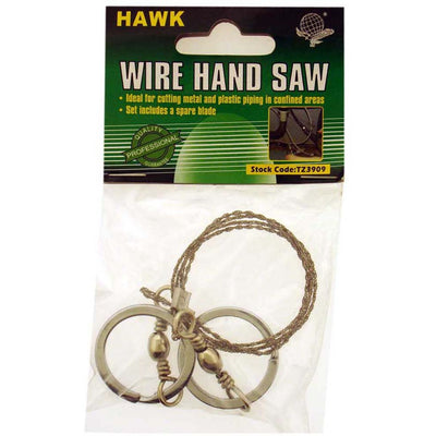 Wire Hand Saw with Split Ring Handles - TZ-03909 - ToolUSA