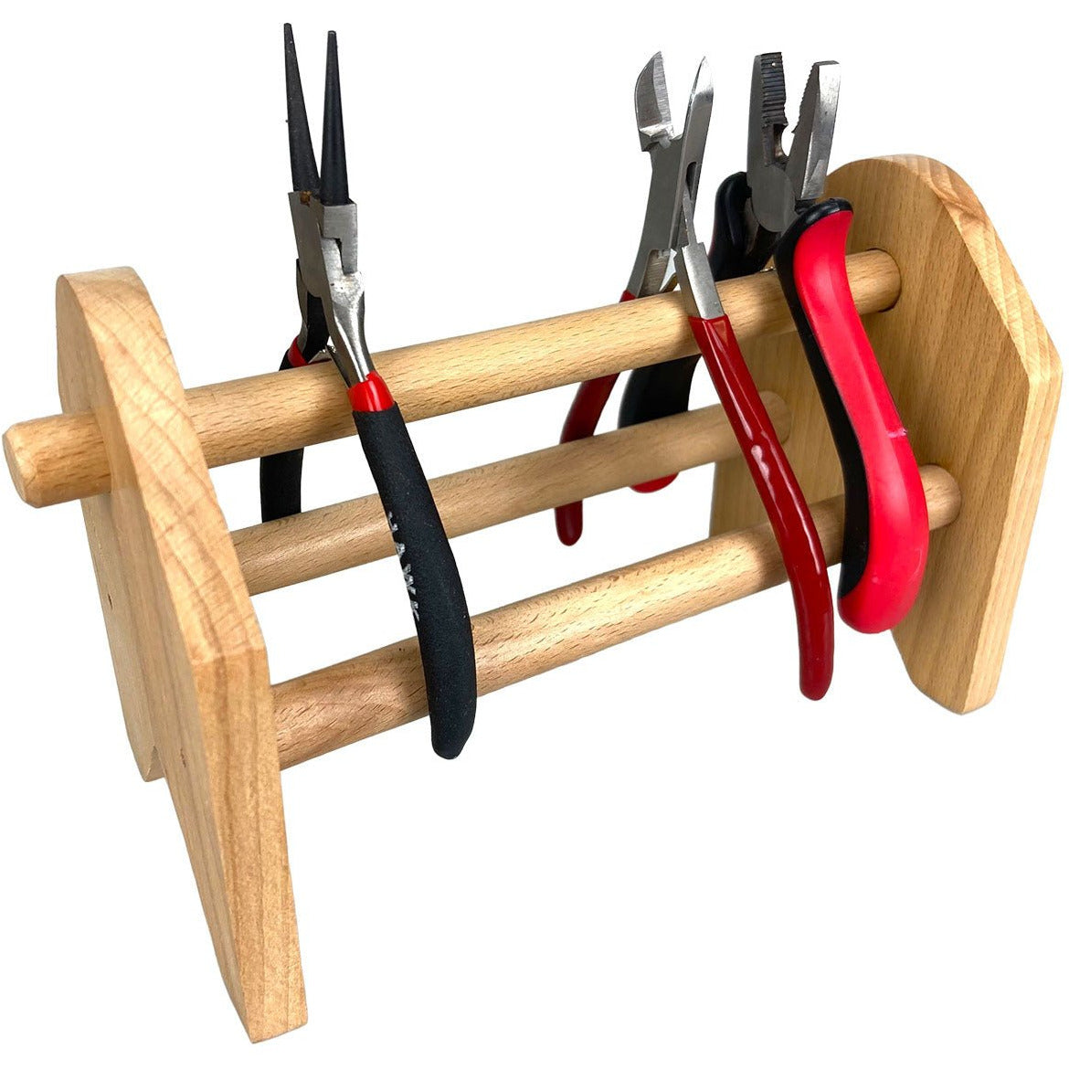 Wooden Pliers Organizer - TJ-11585 - ToolUSA