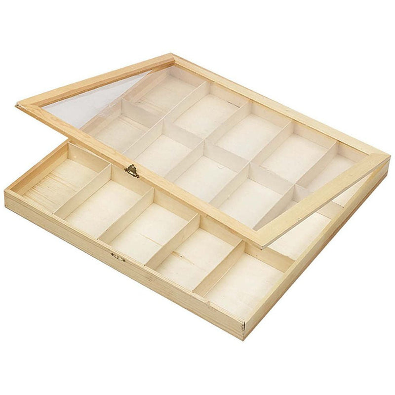 Wooden Table Display Box - TJ05-88524 - ToolUSA