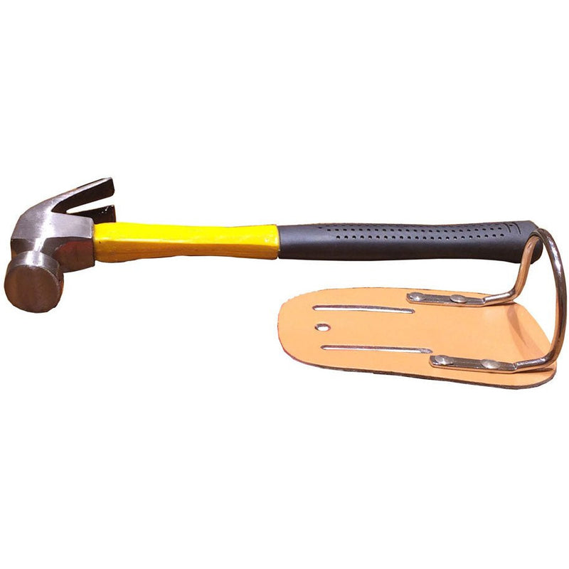 Workman's Kit Including 12.25" Steel Head Claw Hammer, And Genuine Leather Hammer Holder - KIT-AT720W - ToolUSA