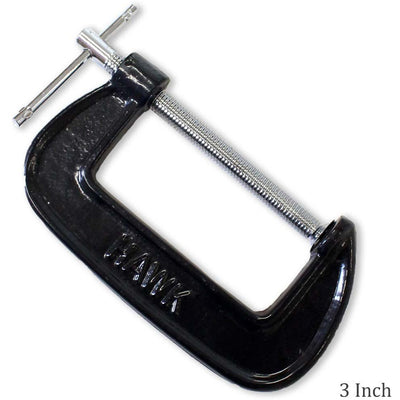 Zinc Plated Heavy Duty G-Clamp - ToolUSA